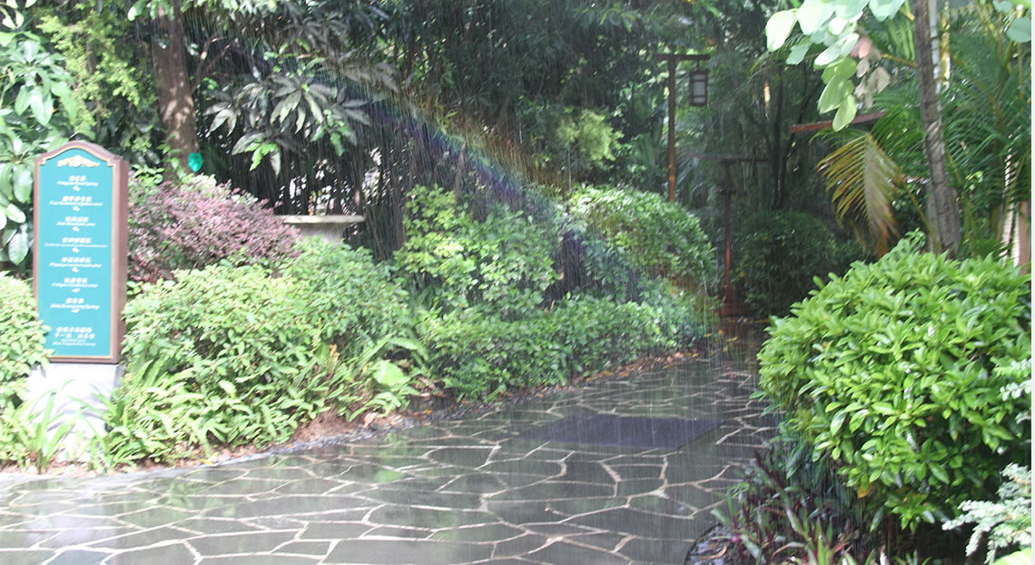 七彩雨廊